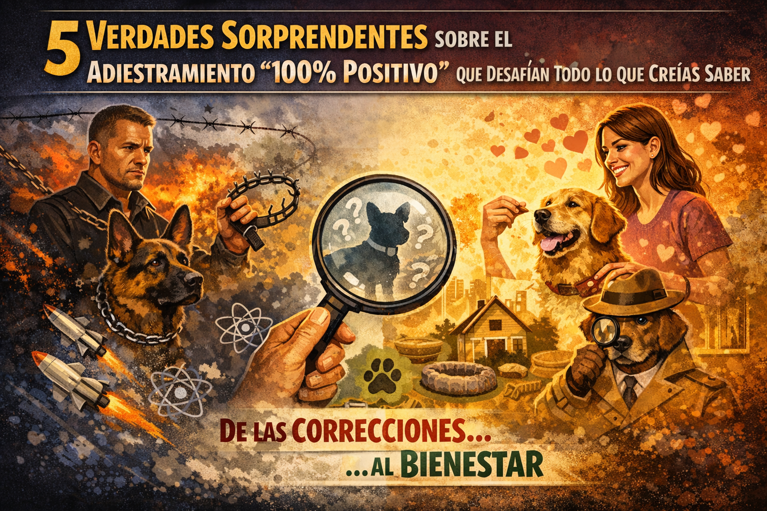 5 Verdades Sorprendentes Sobre el Adiestramiento “100% Positivo” que Desafían Todo lo que Creías Saber